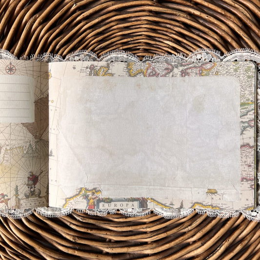 Geïllustreerd notitieboekje Mappemonde - Gwenaëlle Trolez Créations