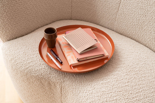 Notitieboek A5 Orange Waves - Tinne+Mia