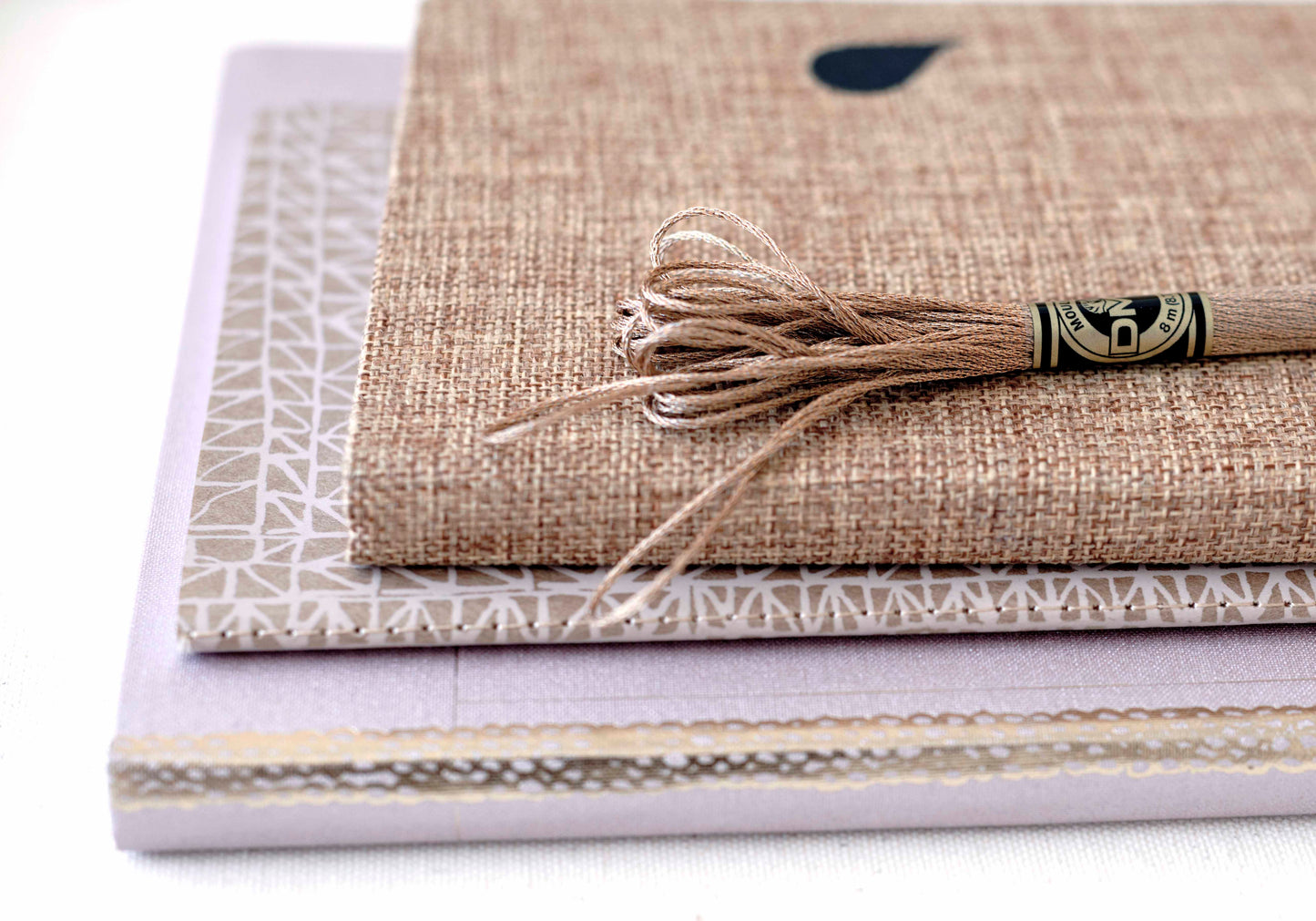 Notitieboek A6 Linnen Fluorite Brown - Tinne+Mia