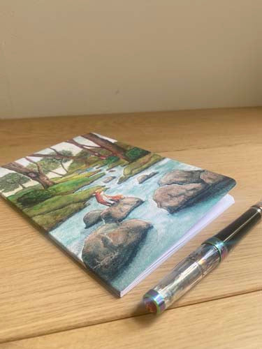 Schrift A5 In het bos - Studio Tekst & Tekening