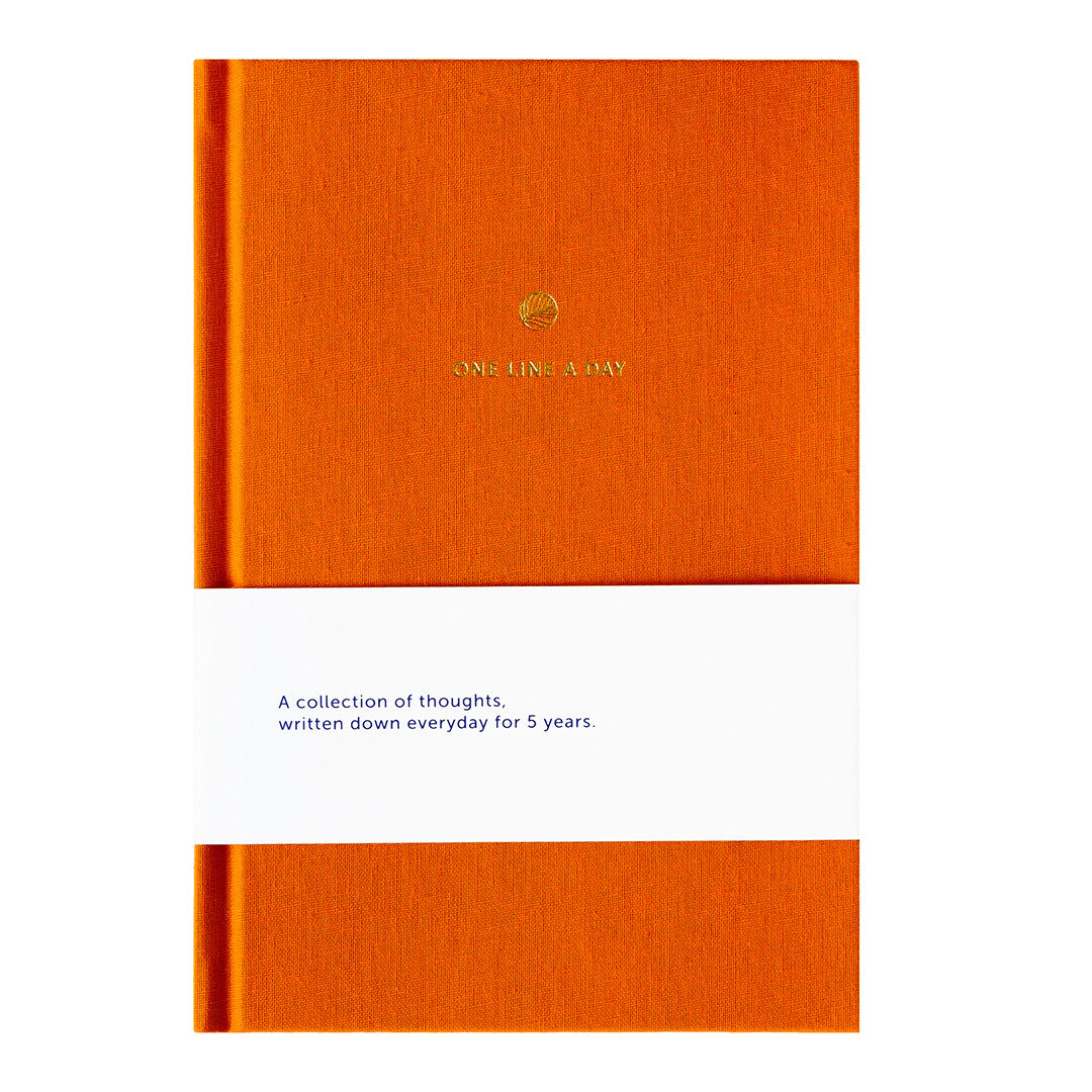Dagboek One line a day Oranje - A-Journal