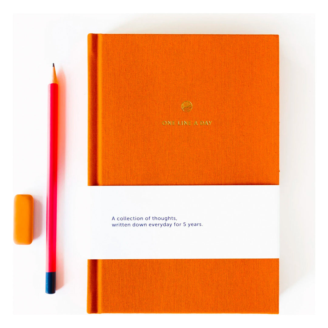 Dagboek One line a day Oranje - A-Journal