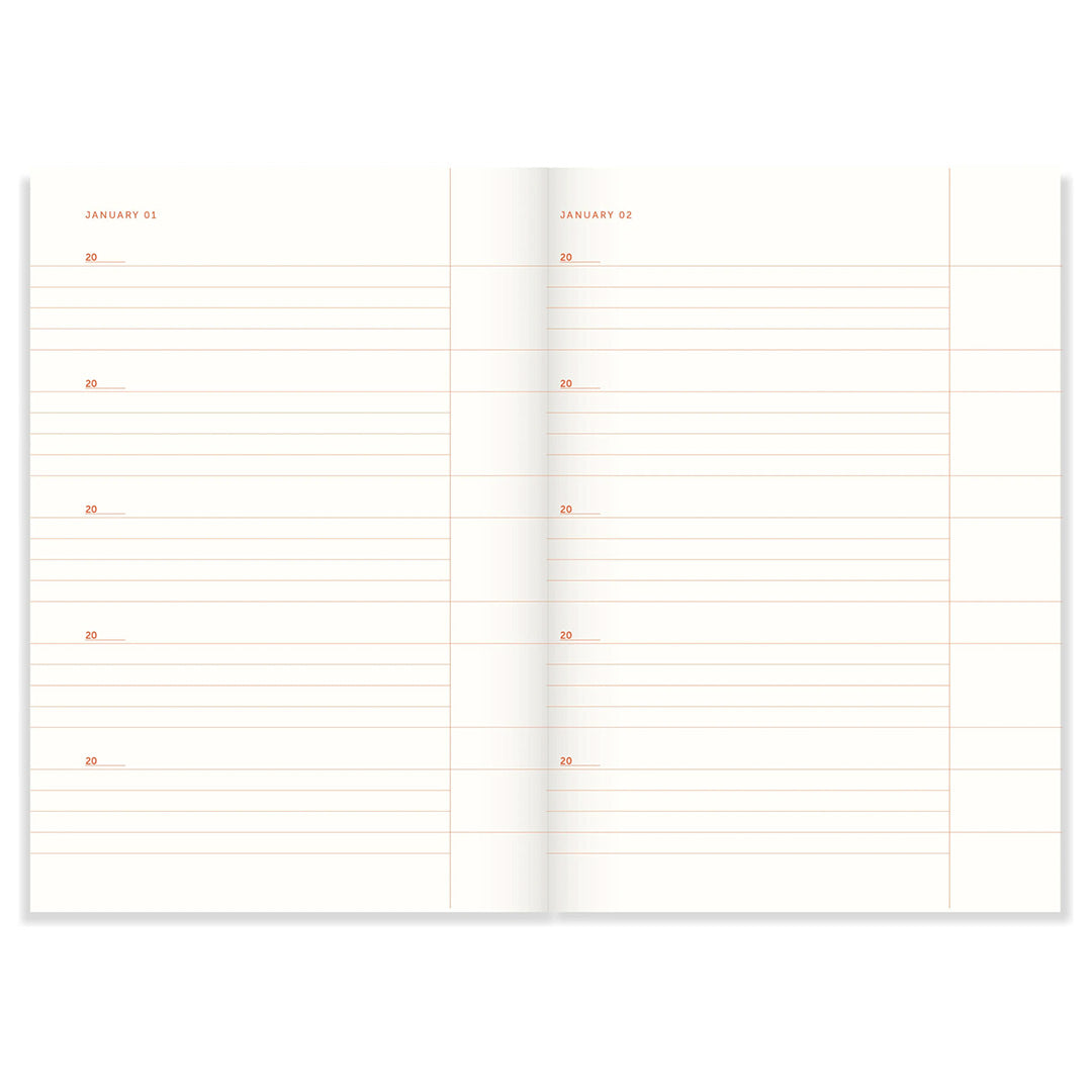 Dagboek One line a day Oranje - A-Journal
