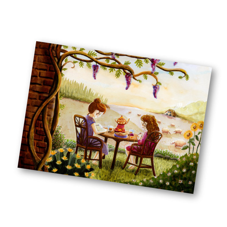 Kaart Tea Time- Esther Bennink