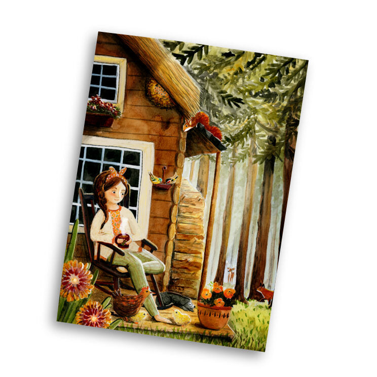 Kaart Home in the Woods- Esther Bennink