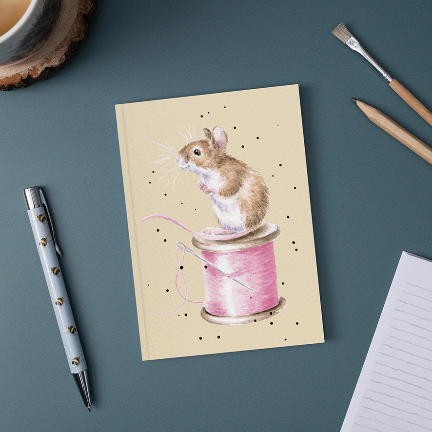 A6 notebook Muis Sew it Begins - Wrendale