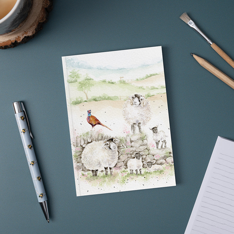 A6 notebook Schaap New Pastures - Wrendale