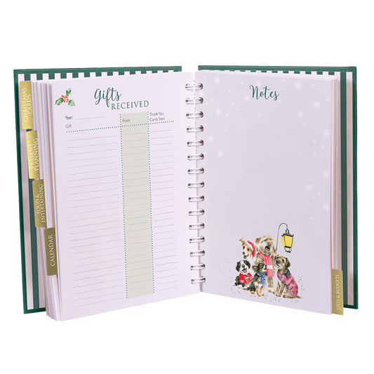 Kerstplanner roodborstjes - Wrendale