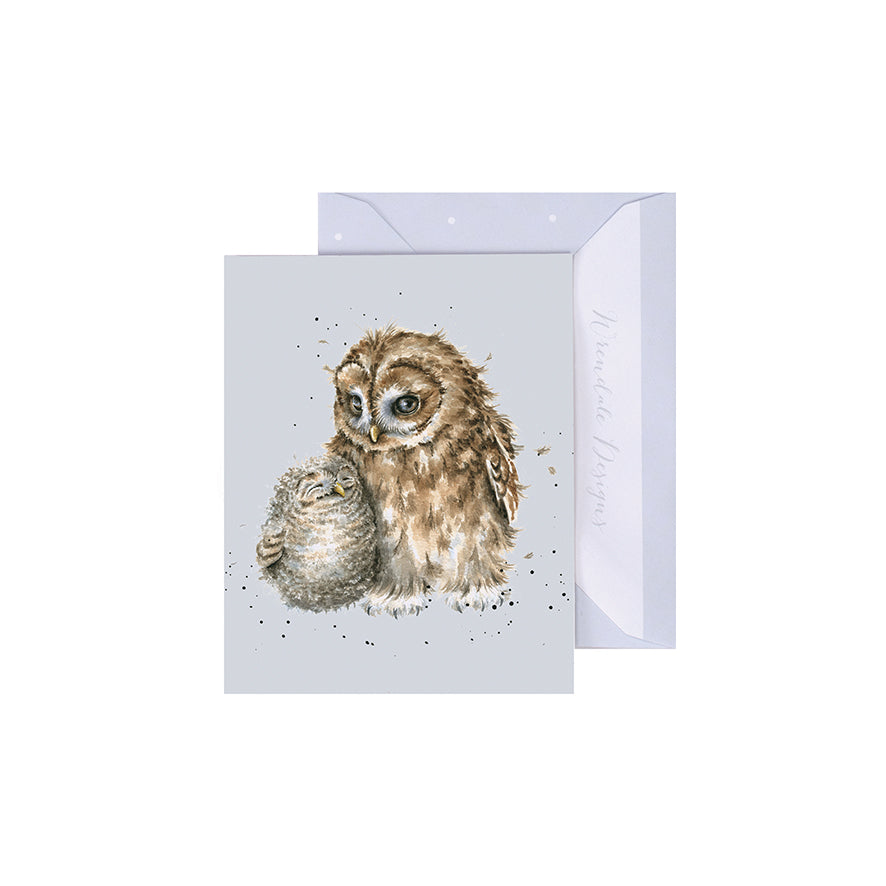 Mini kaartje uil Ways by Your Side - Wrendale