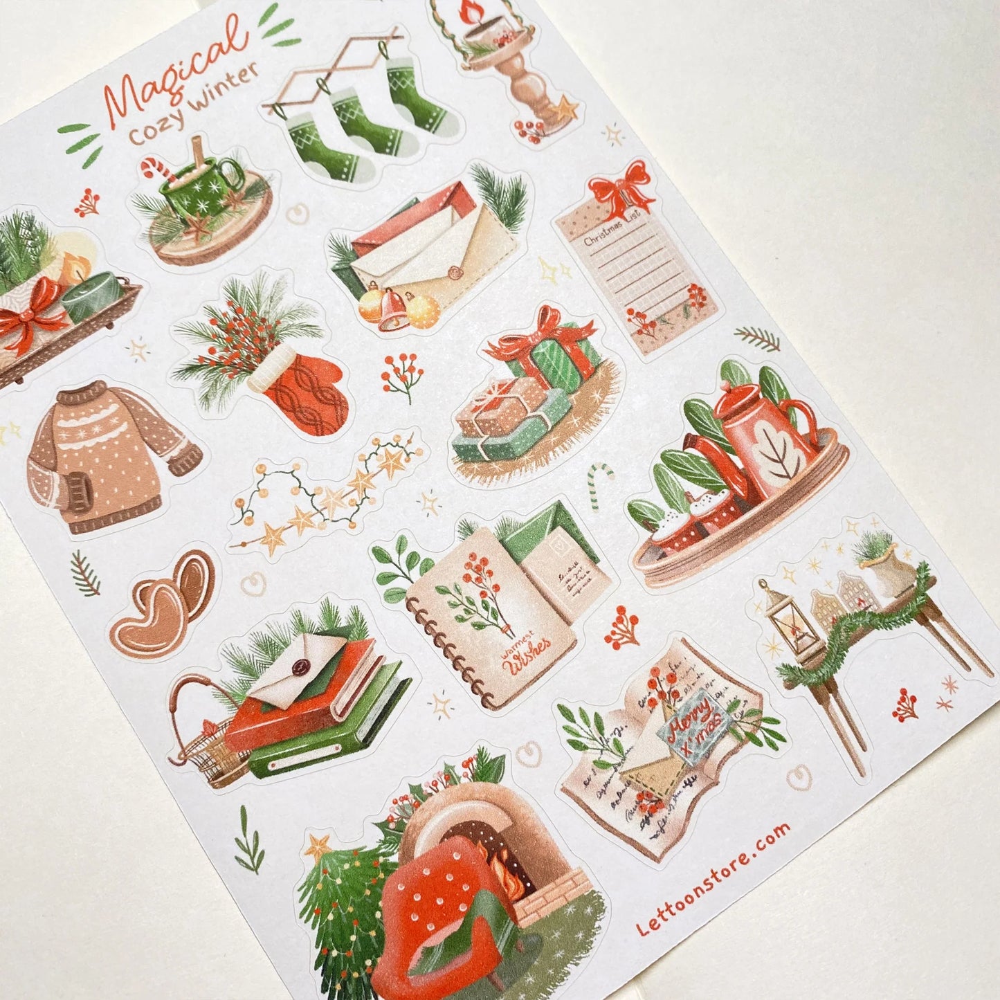 Stickervel Magical Cozy Winter - LETTOOn