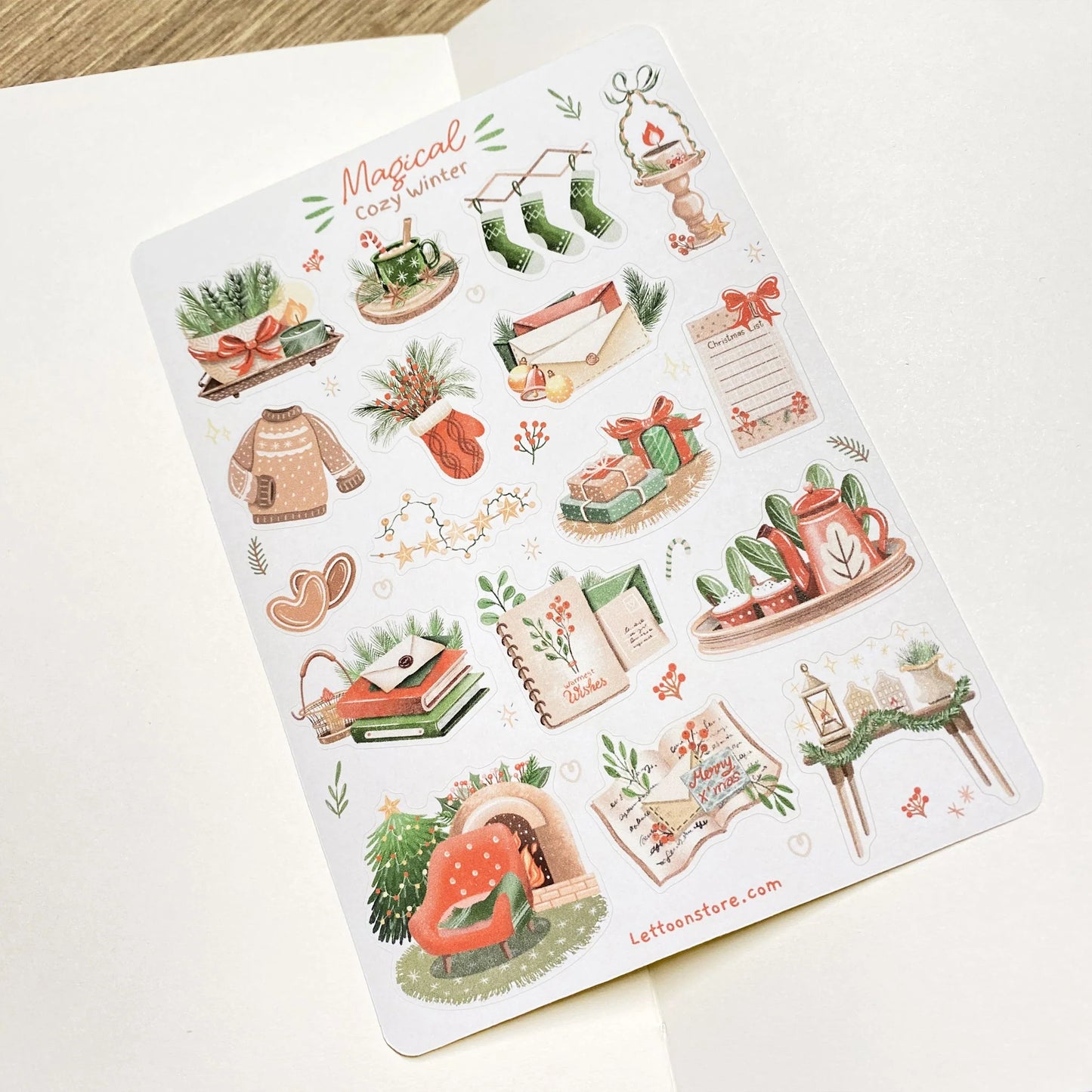 Stickervel Magical Cozy Winter - LETTOOn