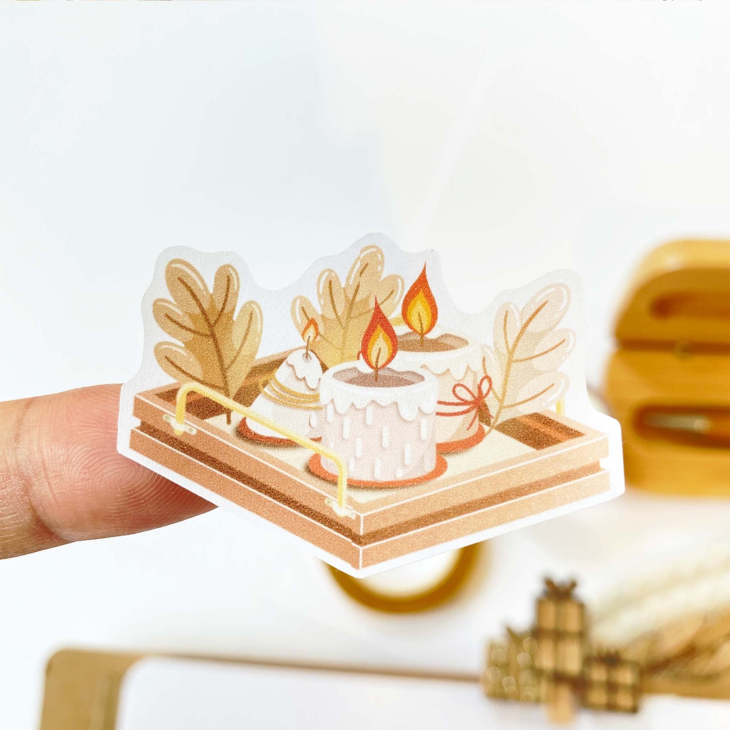 Stickervel Autumn in my Heart, Autumn Vibes - LETTOOn