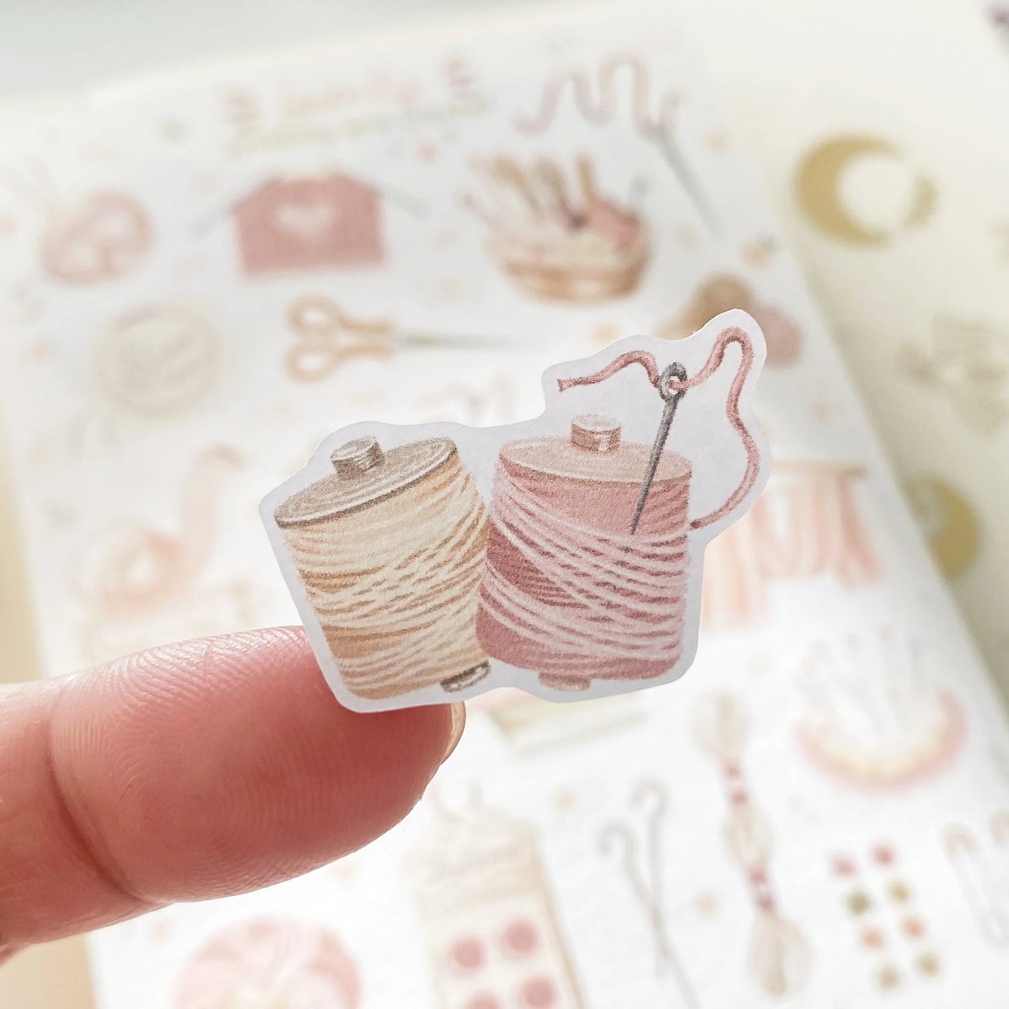 Stickervel Lovely Knitting and Crochet - LETTOOn