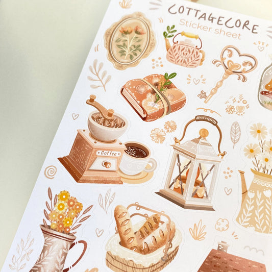 Stickervel CottageCore - LETTOOn