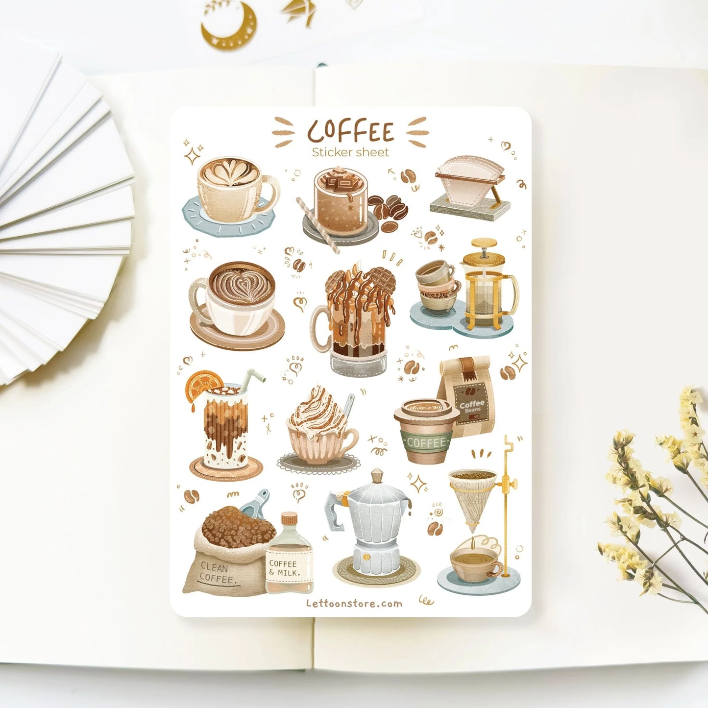 Stickervel Coffee - LETTOOn