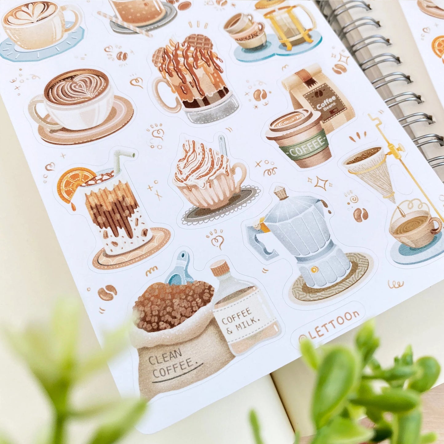 Stickervel Coffee - LETTOOn