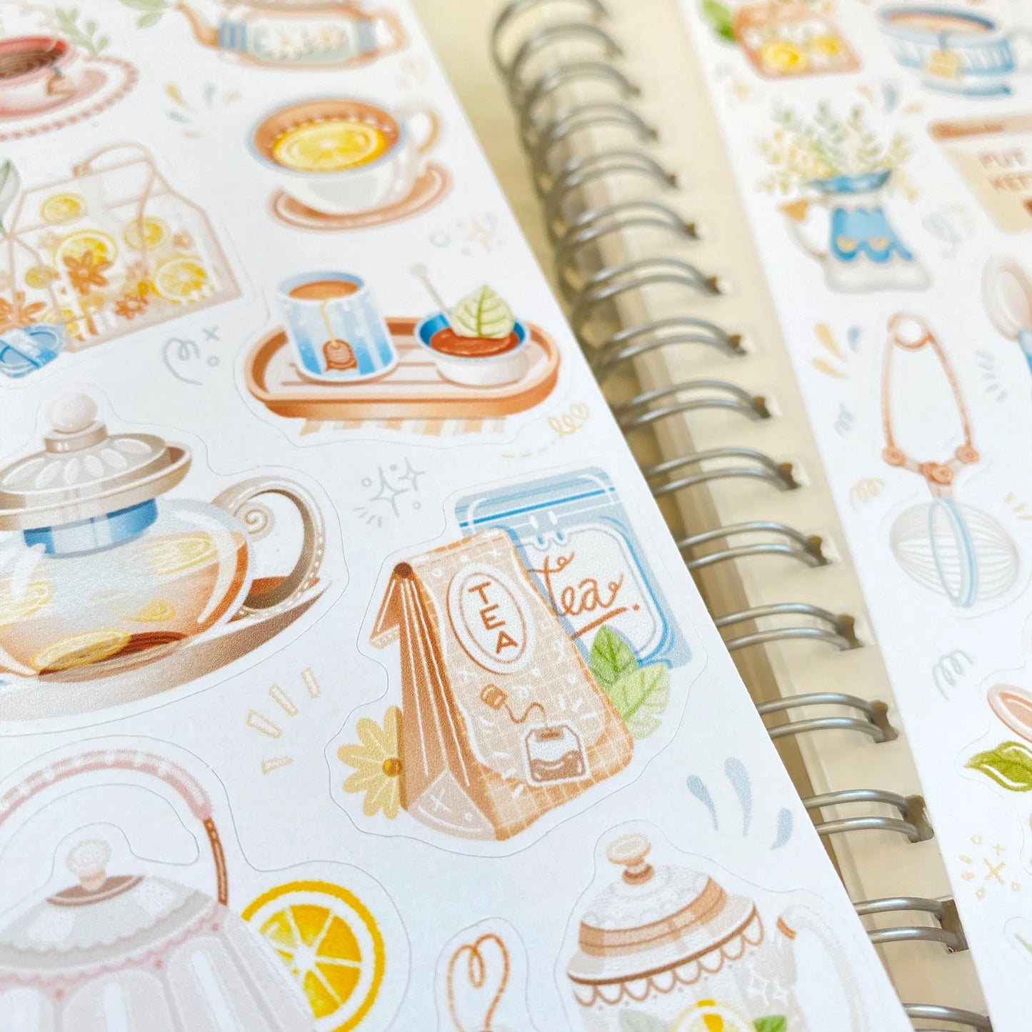 Stickervel Tea Time - LETTOOn