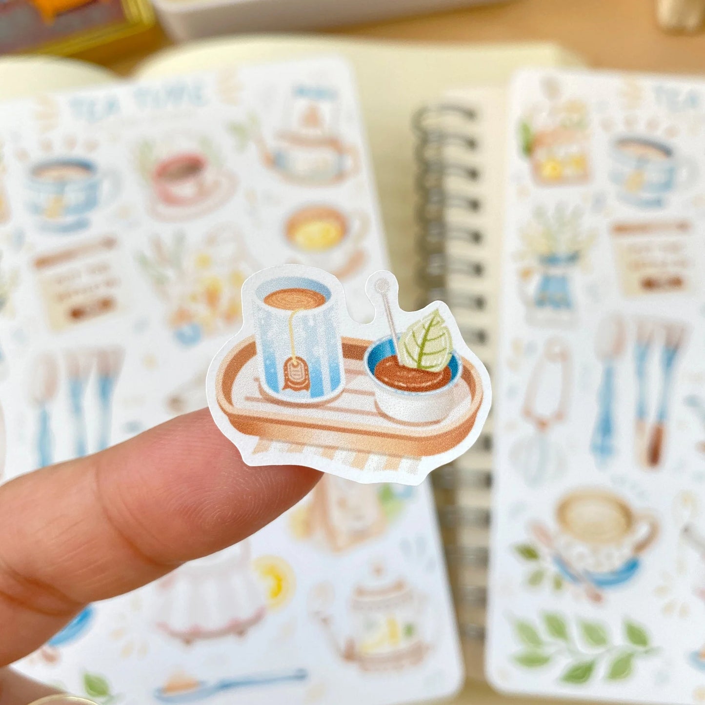 Stickervel Tea Time - LETTOOn
