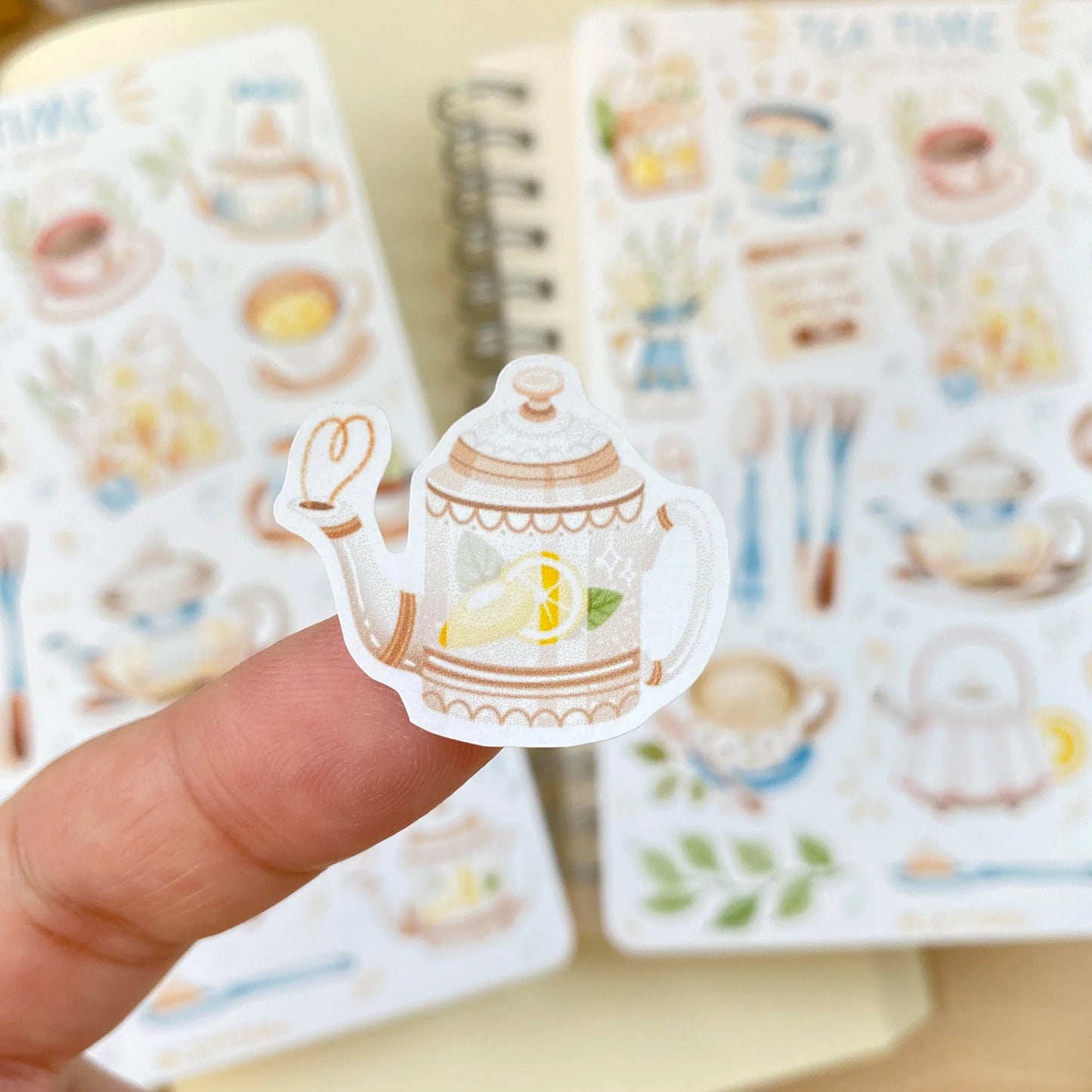 Stickervel Tea Time - LETTOOn