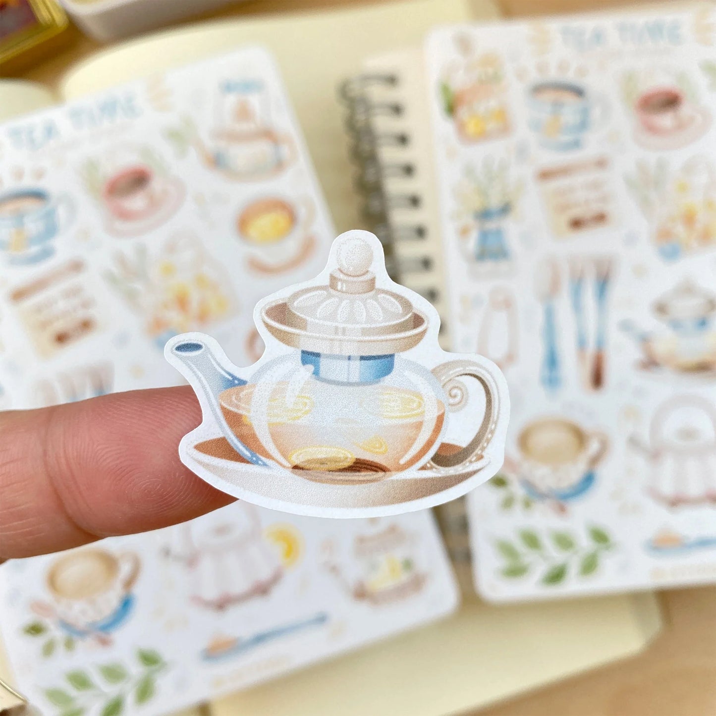 Stickervel Tea Time - LETTOOn