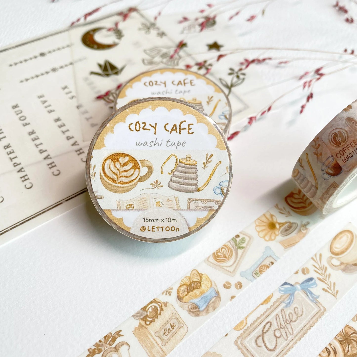 Washi tape Cozy Cafe - LETTOOn