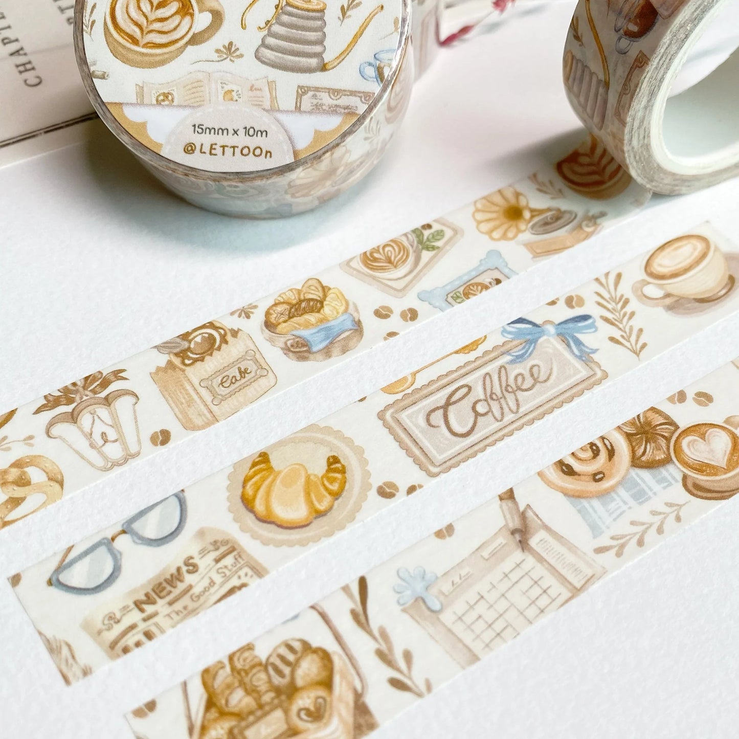 Washi tape Cozy Cafe - LETTOOn