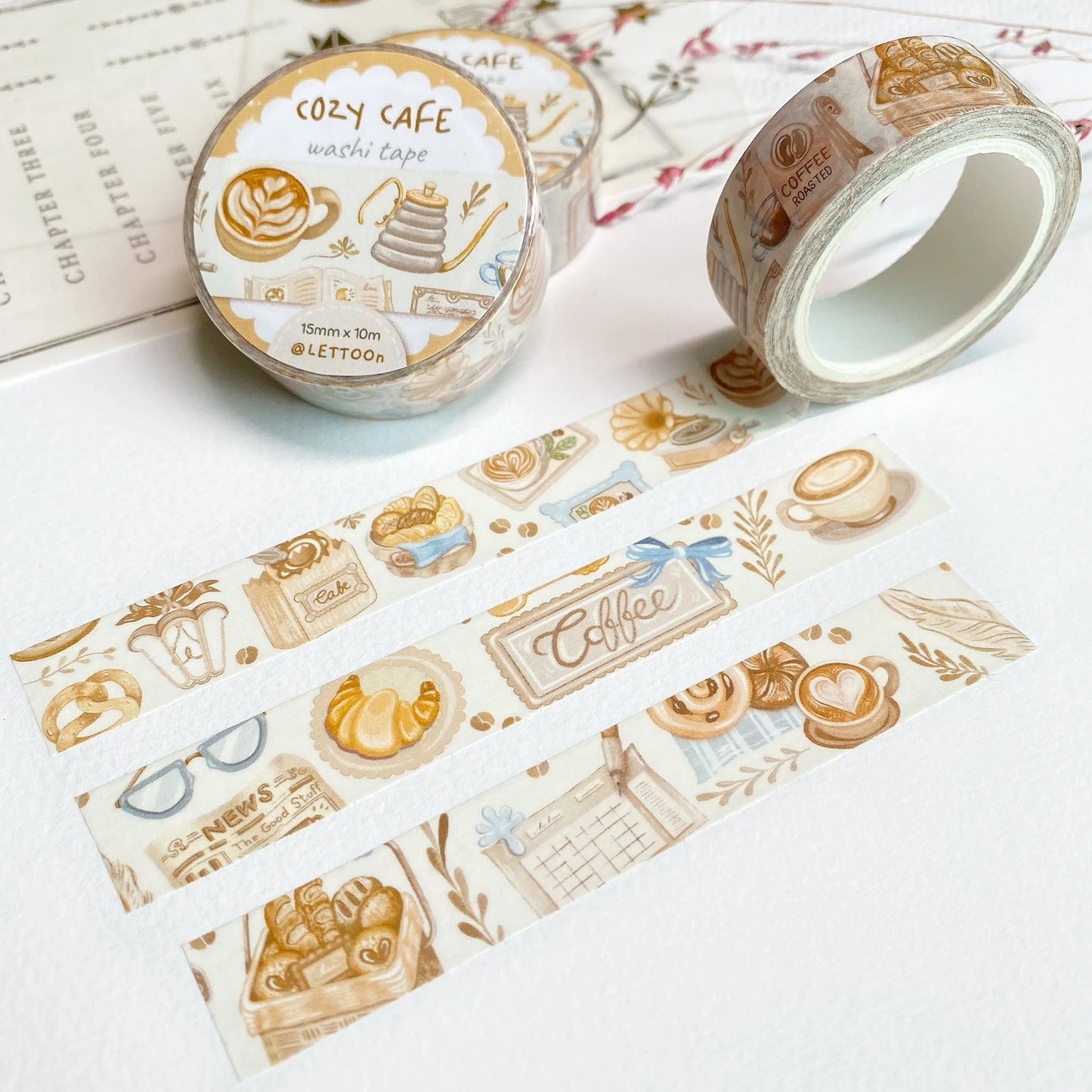 Washi tape Cozy Cafe - LETTOOn