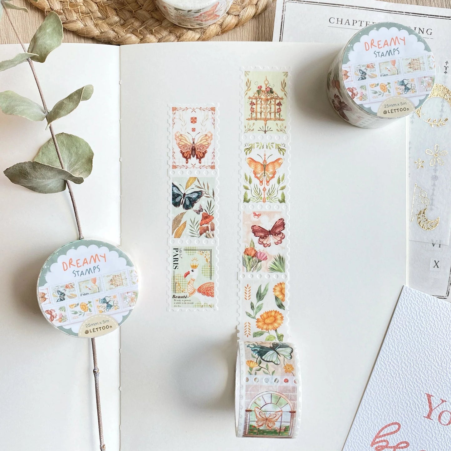 Washi tape Dreamy Stamps - LETTOOn