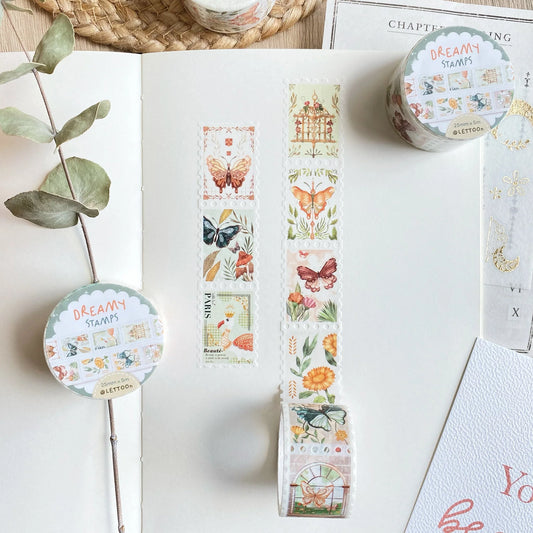 Washi tape Dreamy Stamps - LETTOOn