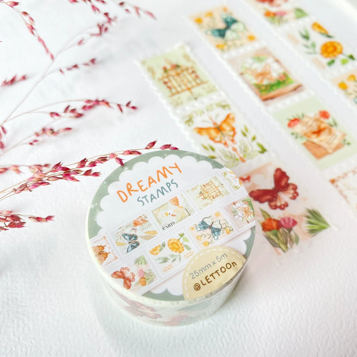 Washi tape Dreamy Stamps - LETTOOn