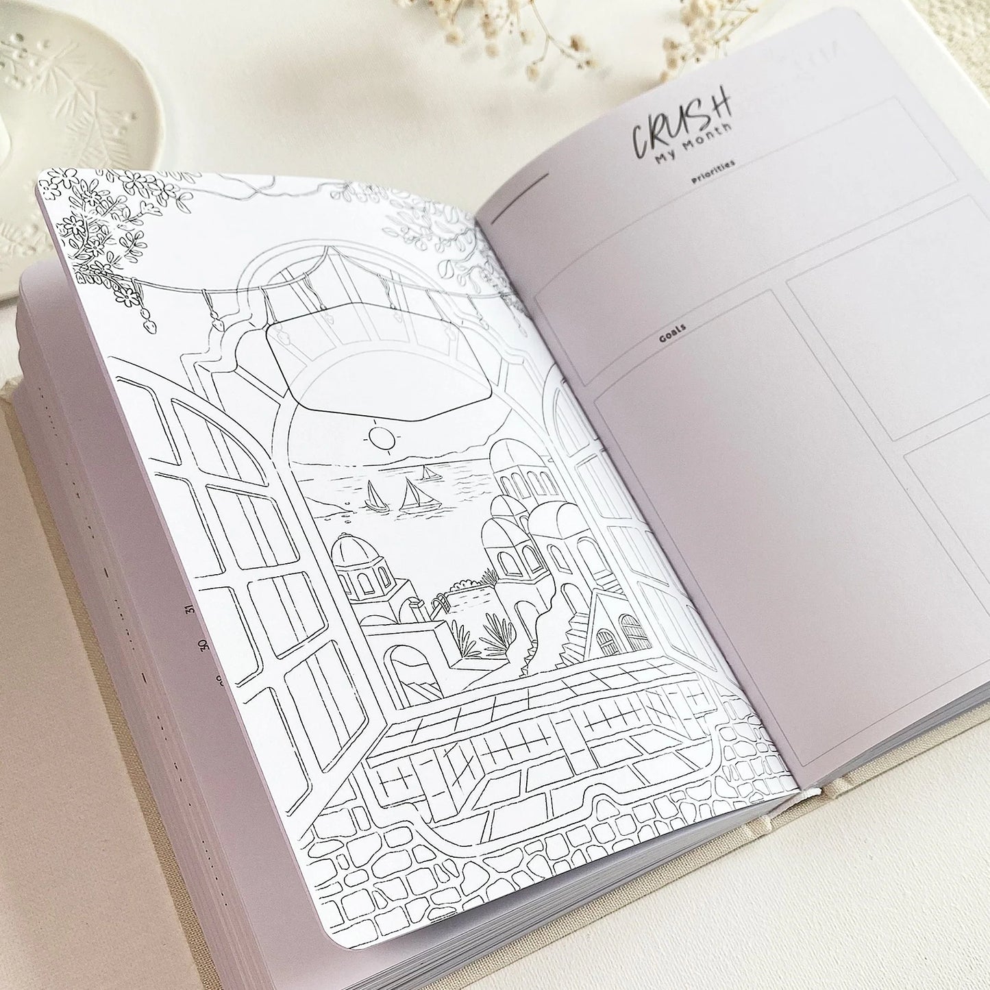 Ongedateerde planner Cozy House - LETTOOn