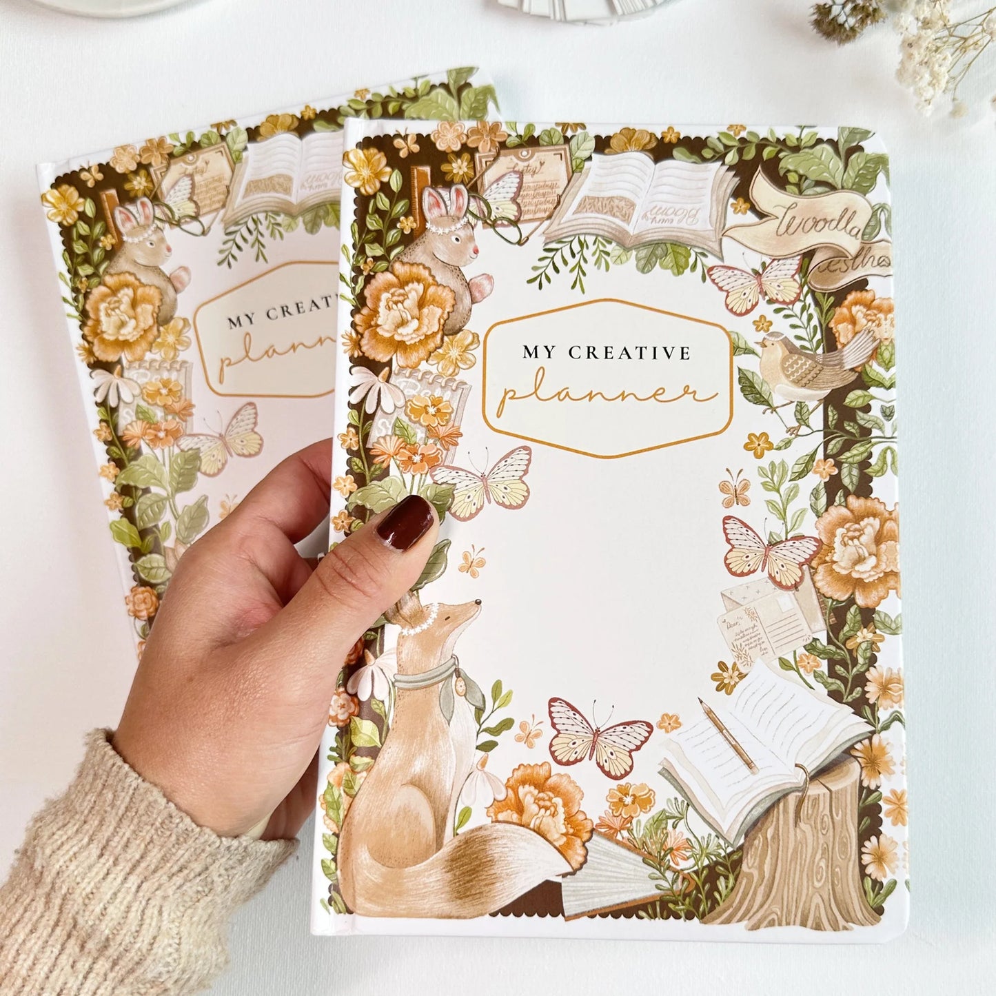 Ongedateerde planner Woodland - LETTOOn