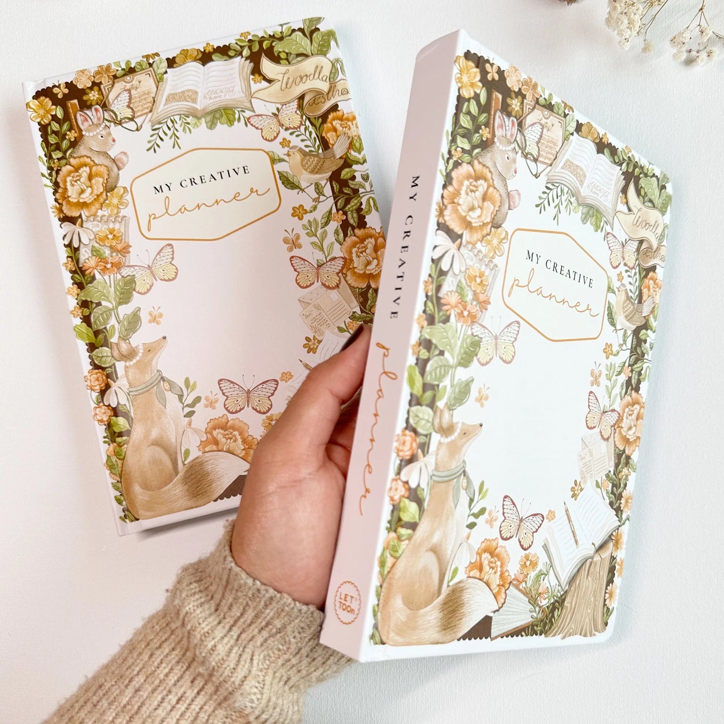 Ongedateerde planner Woodland - LETTOOn