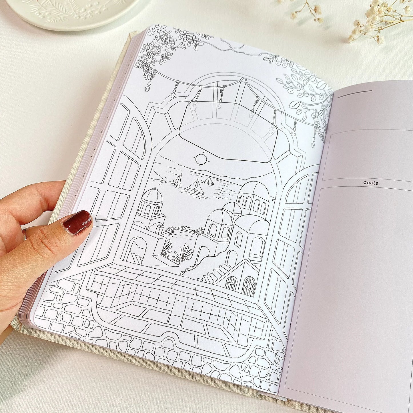 Ongedateerde planner Woodland - LETTOOn