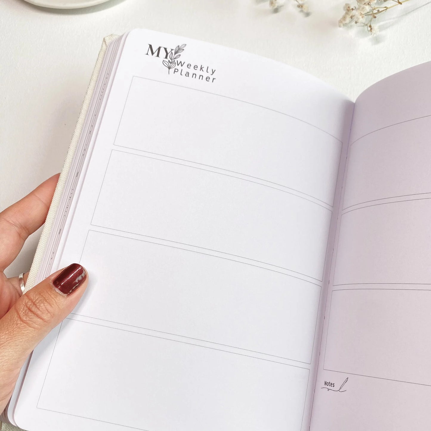 Ongedateerde planner Woodland - LETTOOn