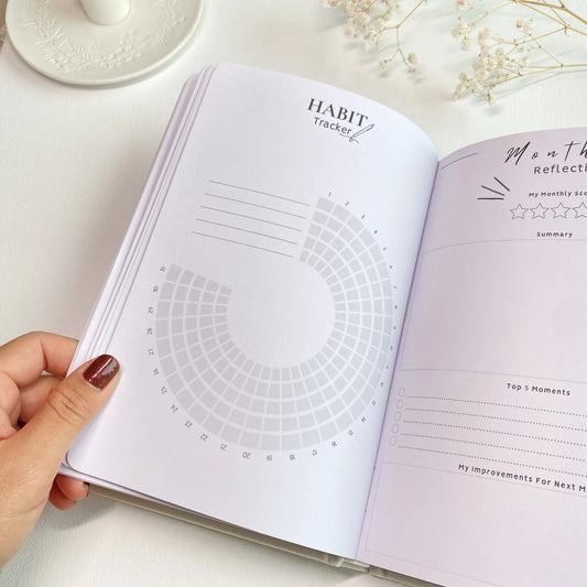 Ongedateerde planner Woodland - LETTOOn