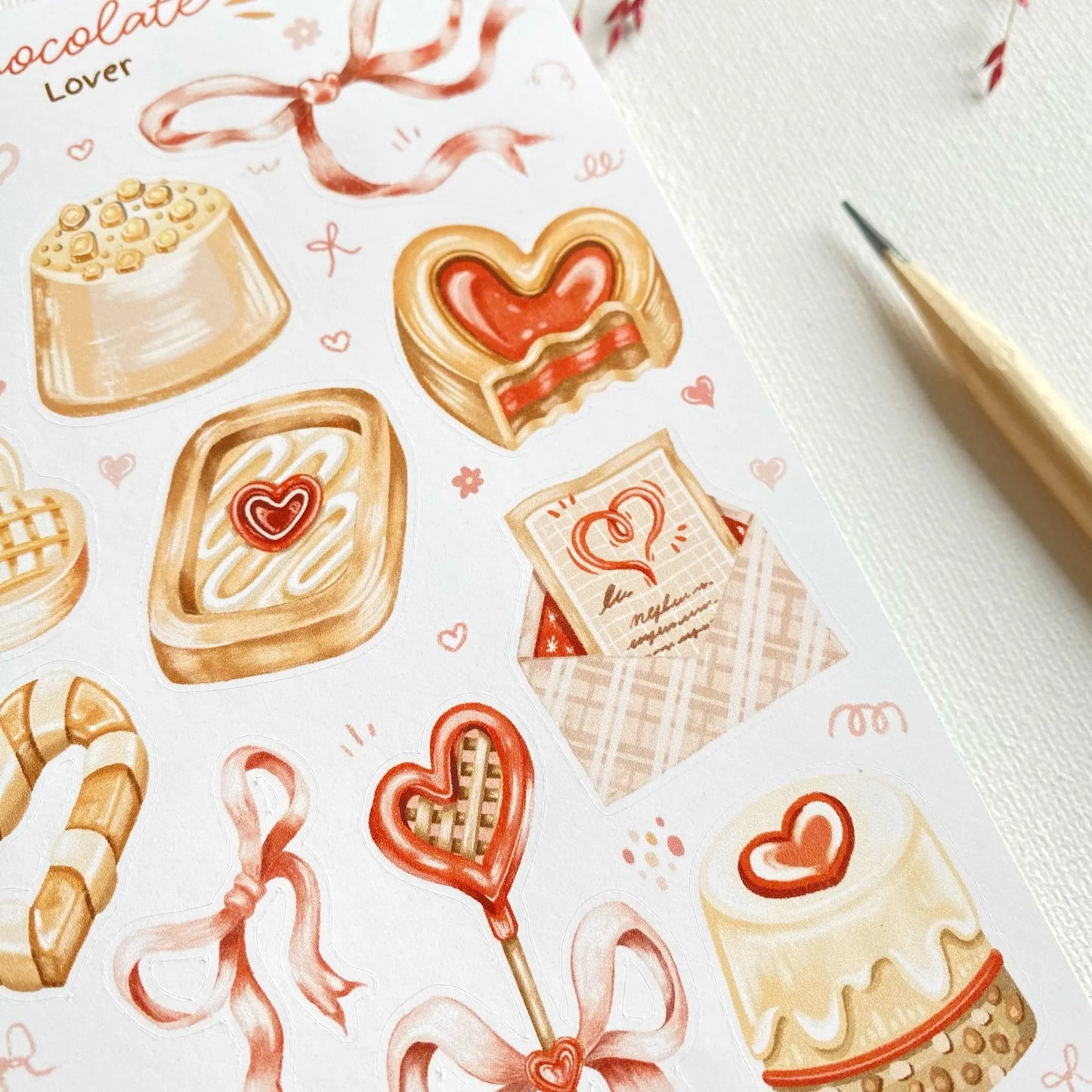 Stickervel Chocolate Lover - LETTOOn