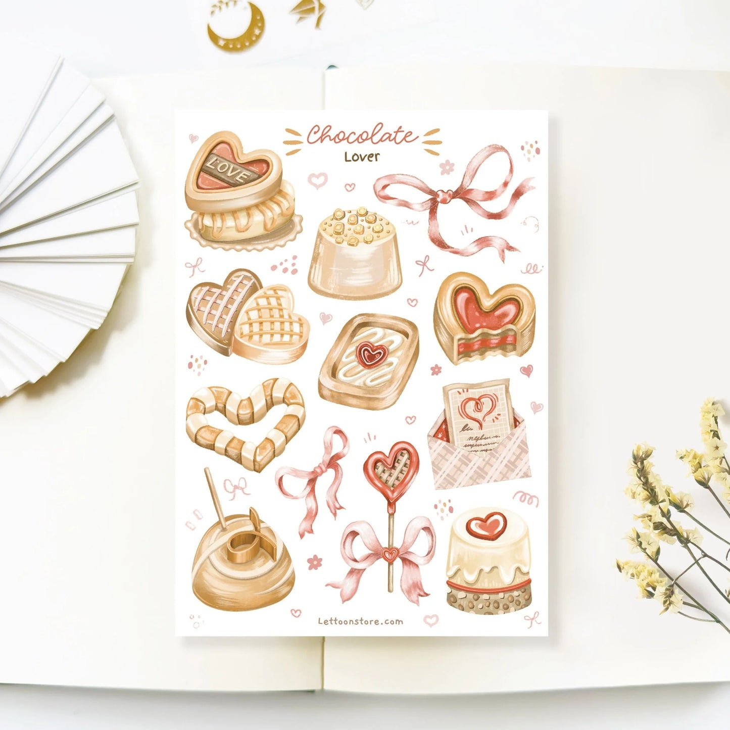 Stickervel Chocolate Lover - LETTOOn