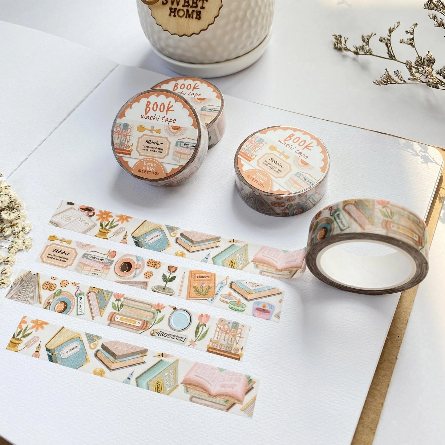 Washi tape Book - LETTOOn