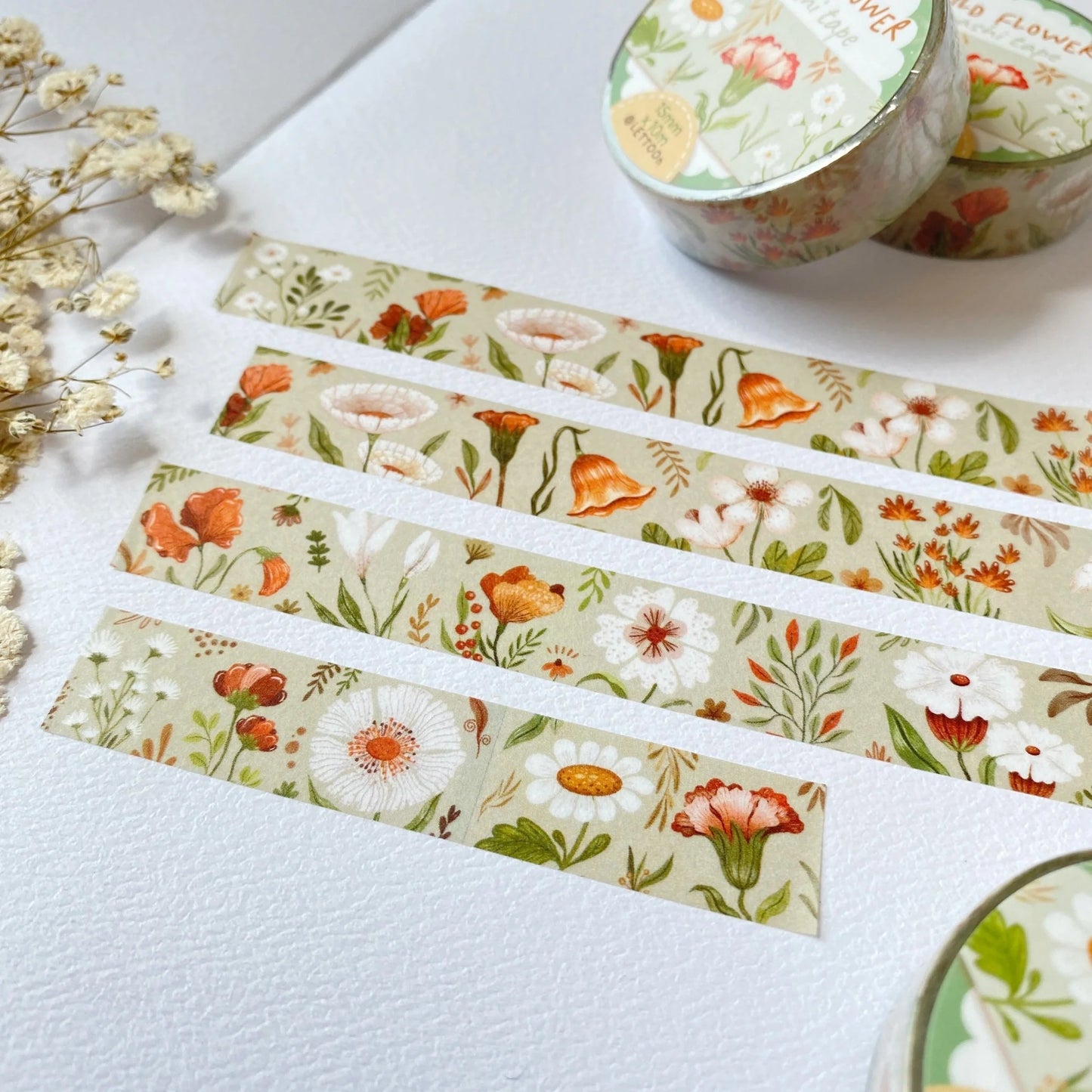 Washi tape Wild Flower - LETTOOn