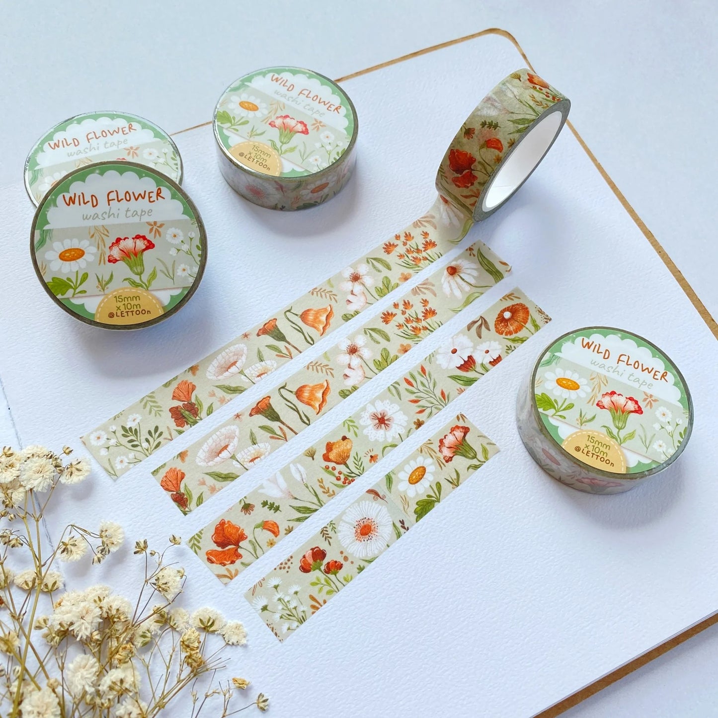 Washi tape Wild Flower - LETTOOn