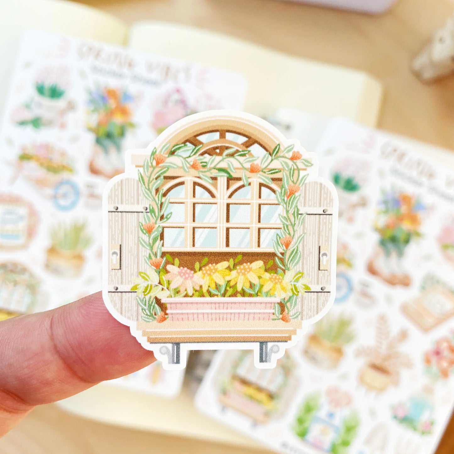 Stickervel Spring Vibes - LETTOOn