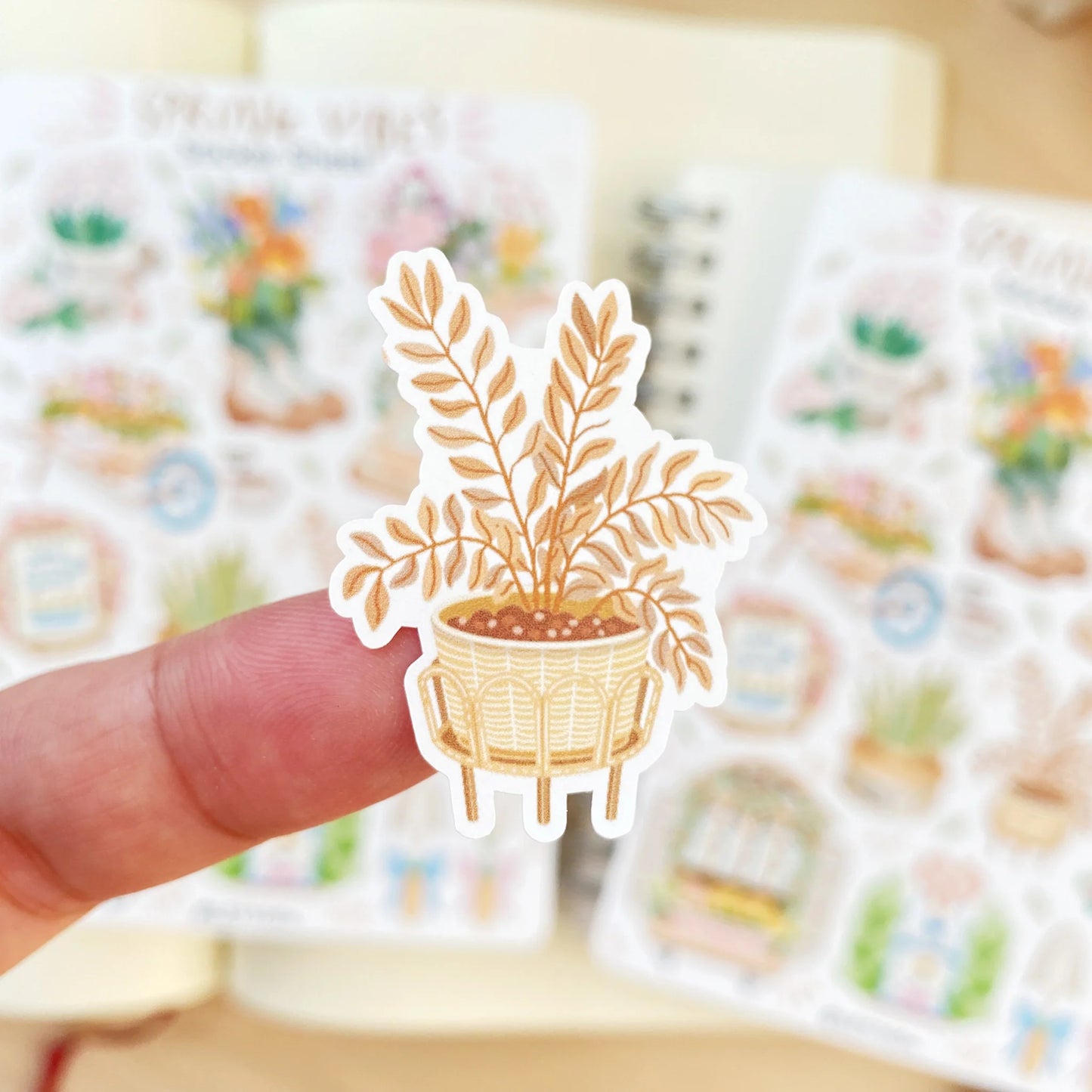 Stickervel Spring Vibes - LETTOOn
