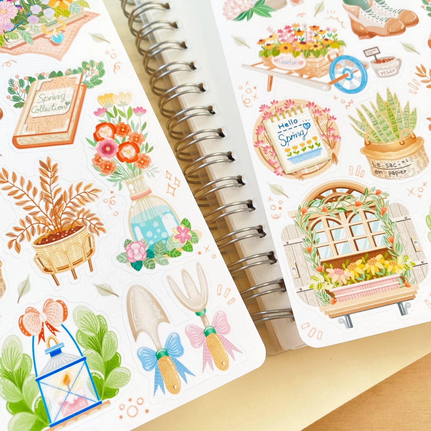 Stickervel Spring Vibes - LETTOOn