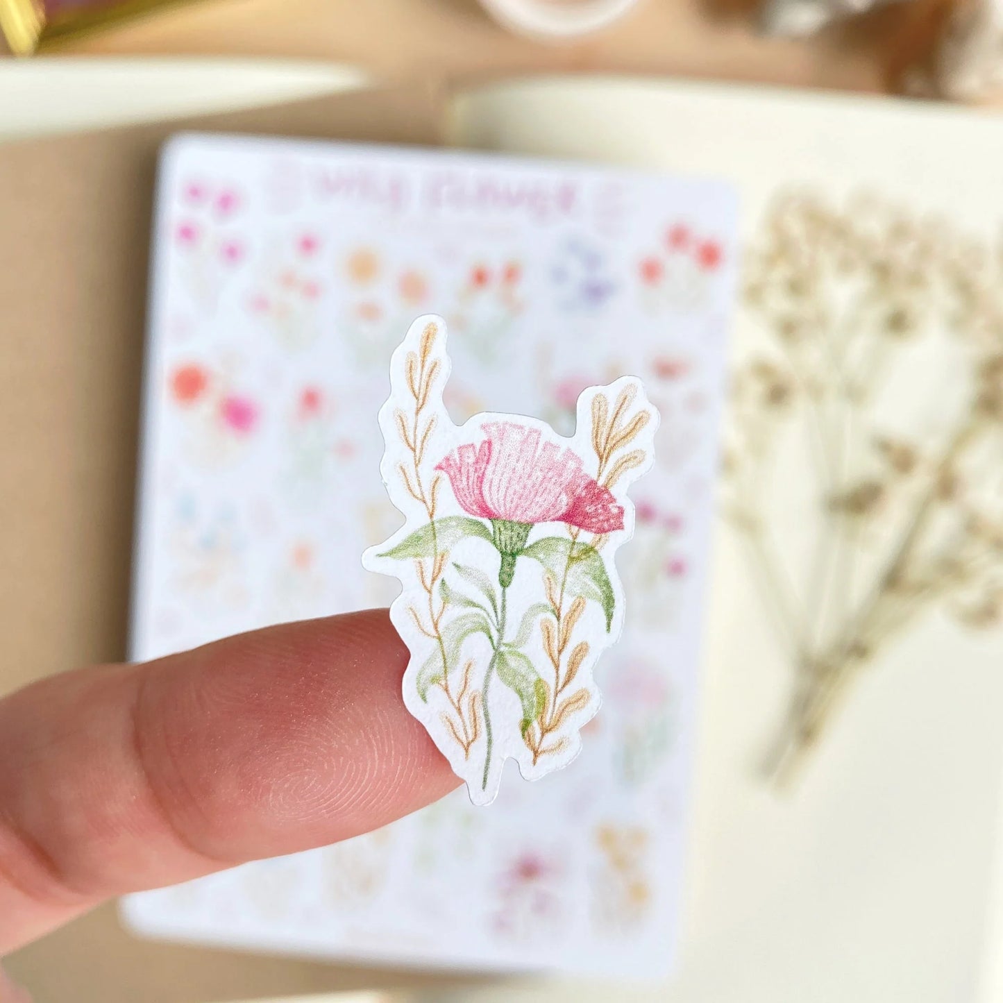 Stickervel Wild Flower - LETTOOn