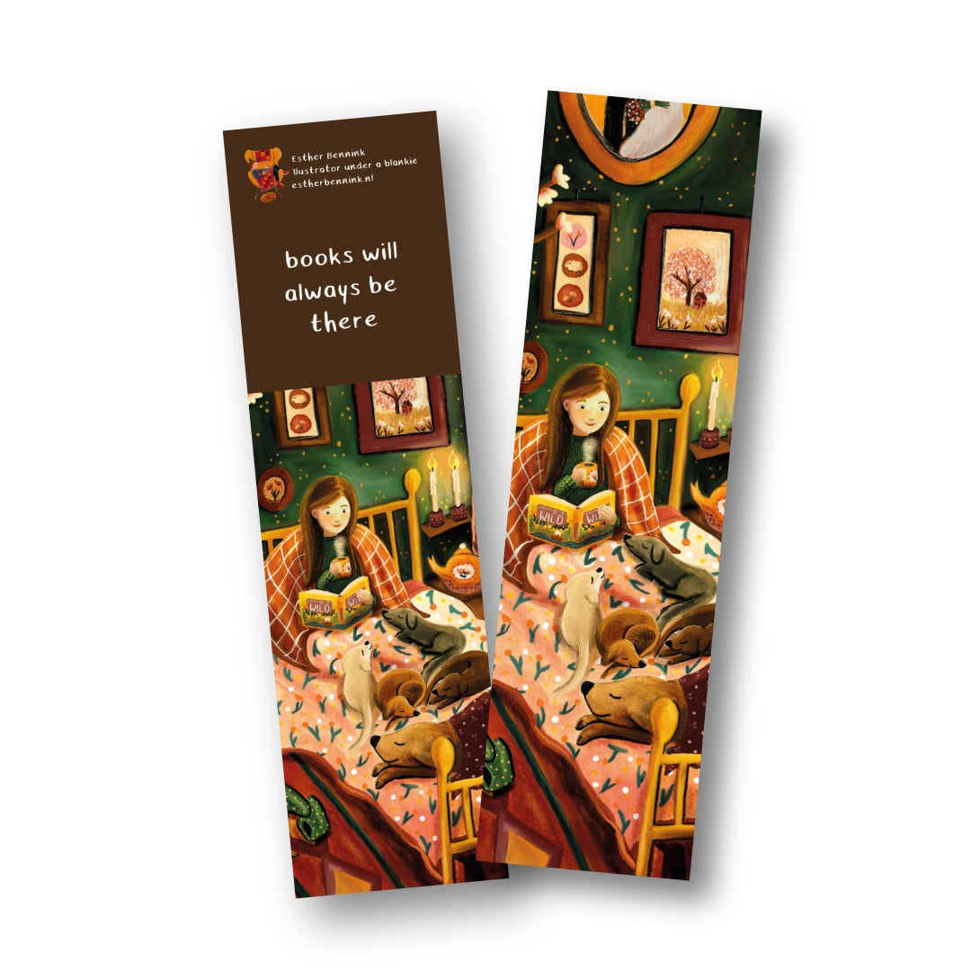 Boekenlegger books will always be there - Esther Bennink