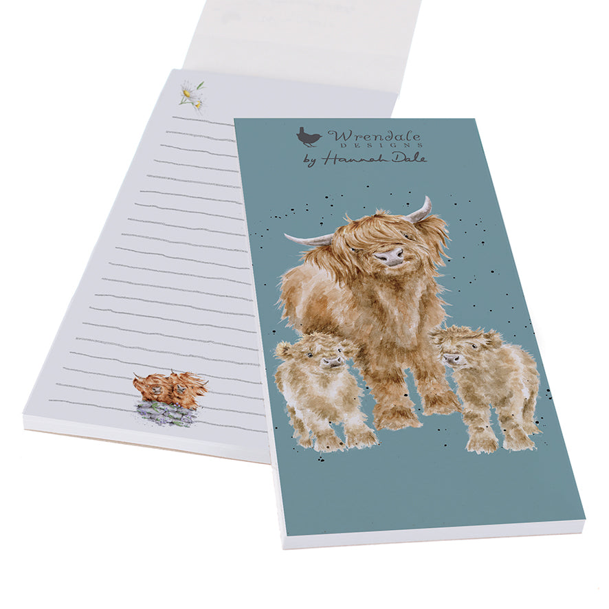 Shopping List koe Highland Wishes - Wrendale