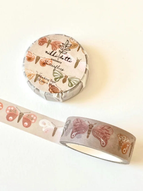Washi tape Butterflies - Nikki Dotti