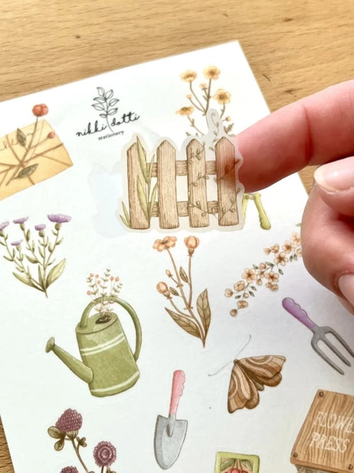 Stickervel Summer Garden - Nikki Dotti