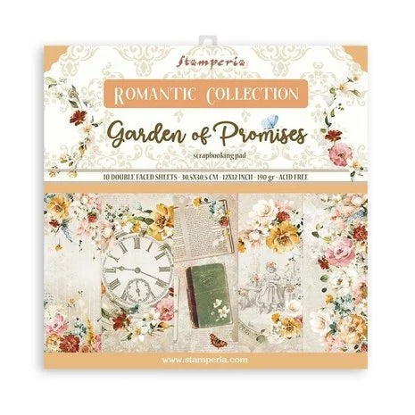 Scrapbook papier 30,5x30,5 cm Garden of Promises - Stamperia